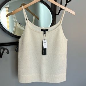 💯 Cashmere Sweater Tank Top